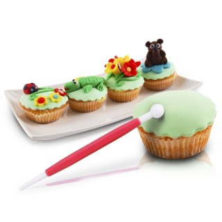 Szpatułki akcesoria zestaw do dekoracji tortów ciast ciasta 8-ele ORION 121188