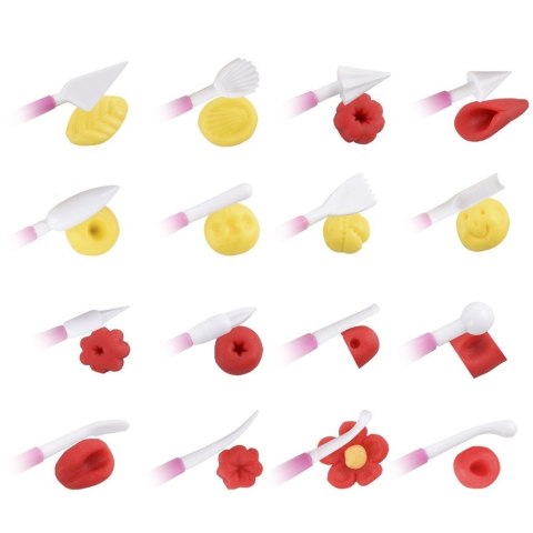 Szpatułki akcesoria zestaw do dekoracji tortów ciast ciasta 8-ele ORION 121188