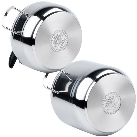 Szybkowar garnek ciśnieniowy na gaz zestaw szybkowarów 4 + 7L PROFI ORION 111740