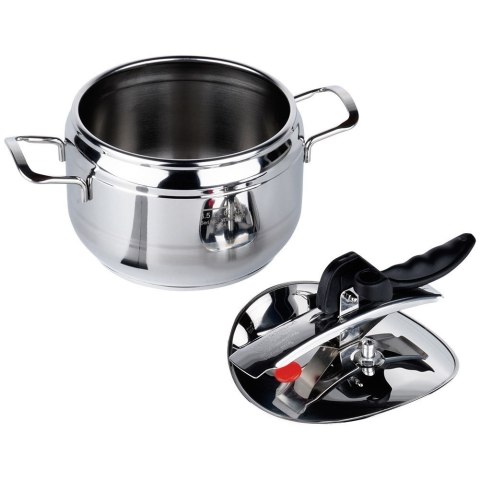 Szybkowar stalowy na gaz indukcja garnek ciśnieniowy PROFI 3.5L ORION 111731