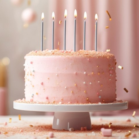 Świeczki z wosku do tortu na tort srebrne długie 14.5cm zestaw 12 szt ORION 822262