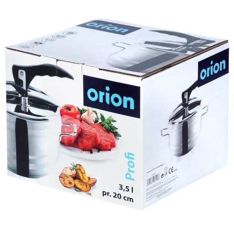 Szybkowar stalowy na gaz indukcja garnek ciśnieniowy PROFI 3.5L ORION 111731