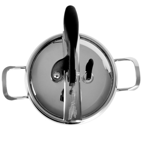 Szybkowar stalowy na gaz indukcja garnek ciśnieniowy PROFI 5L ORION 111732