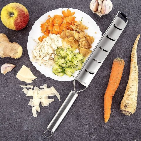 TARKA KUCHENNA DO WARZYW SERA CZEKOLADY OWOCÓW STALOWA PŁASKA 24CM ORION 144805