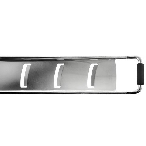 TARKA KUCHENNA DO WARZYW SERA CZEKOLADY OWOCÓW STALOWA PŁASKA 24CM ORION 144805