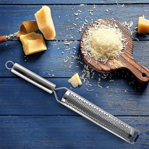 TARKA KUCHENNA DO WARZYW SERA CZEKOLADY OWOCÓW STALOWA PŁASKA 38CM ORION 144803