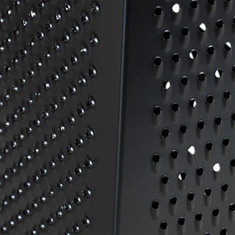 TARKA KUCHENNA DO WARZYW SERA ZIEMNIAKÓW OWOCÓW STALOWA CZARNA 4-STRONNA 25CM EXCELLENT HOUSEWARE 259714