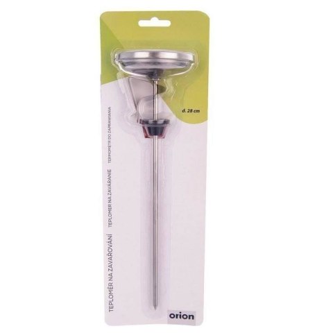 TERMOMETR DO WEKOWANIA STALOWY Z SONDĄ 28CM ORION 152862