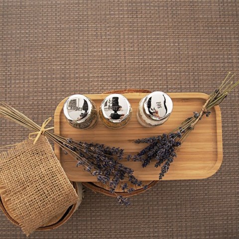 Taca do serwowania bambusowa prostokątna 25x13cm ORION 153803