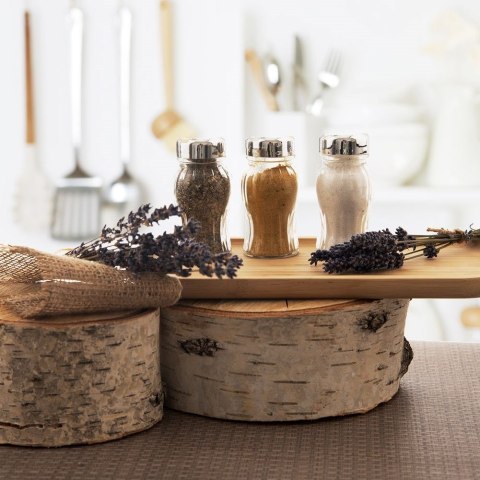 Taca do serwowania bambusowa prostokątna 25x13cm ORION 153803