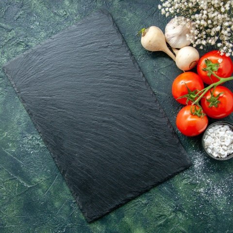 Taca do serwowania kamienna łupek prostokątna 30x20cm VILDE 139611