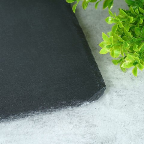 Taca do serwowania kamienna łupek prostokątna 30x20cm VILDE 139611