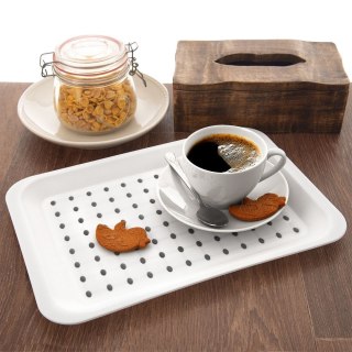 Taca do serwowania tacka biała 33x23cm ORION 153830