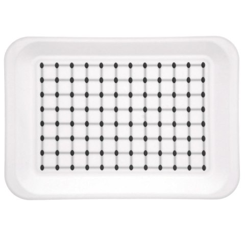 Taca do serwowania tacka biała 33x23cm ORION 153830