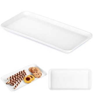 Taca do serwowania tacka biała prostokątna 29.5x15cm ORION 153810