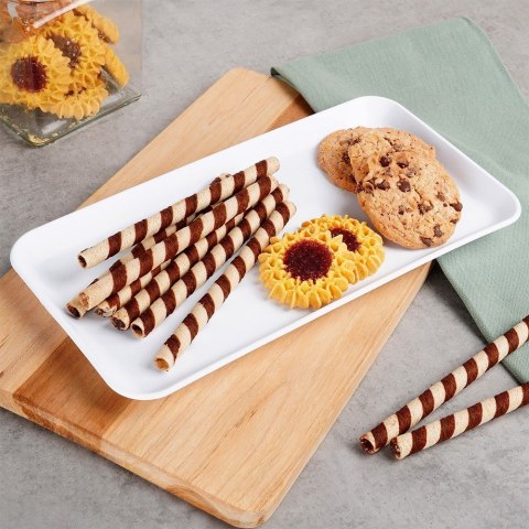 Taca do serwowania tacka biała prostokątna 29.5x15cm ORION 153810