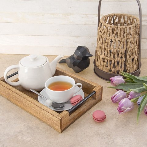 Taca drewniana do serwowania przekąsek MANGO 30.5x20.5x6cm ORION 153879