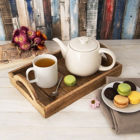 Taca drewniana do serwowania przekąsek MANGO 30.5x20.5cm ORION 153861