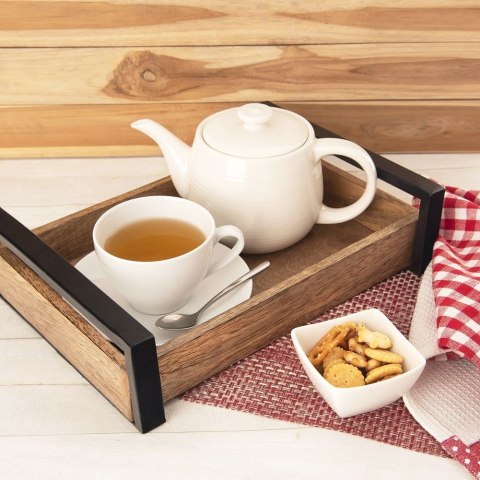 Taca drewniana do serwowania przekąsek MANGO 30.5x22cm ORION 153859