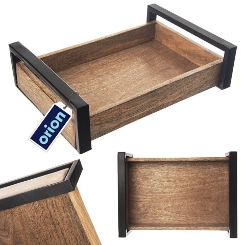 Taca drewniana do serwowania przekąsek MANGO 30.5x22cm ORION 153859