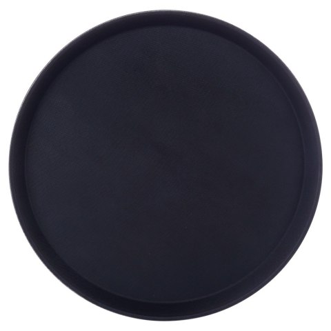 Taca kelnerska antypoślizgowa tacka do serwowania czarna 35cm VILDE 139623