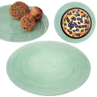 Taca podtalerz dekoracyjny miętowa 33cm ORION 153845