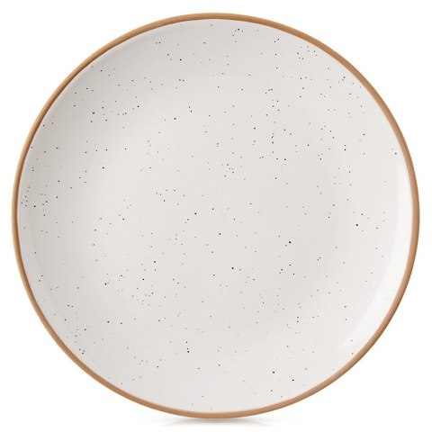 Talerz deserowy ceramiczny beżowy 20cm ORION 129106