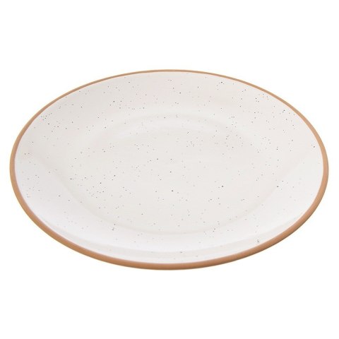 Talerz deserowy ceramiczny beżowy 20cm ORION 129106