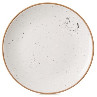 Talerz deserowy ceramiczny beżowy 20cm ORION 129109