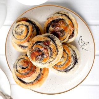 Talerz deserowy ceramiczny beżowy 20cm ORION 129112