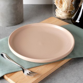 Talerz deserowy ceramiczny beżowy SOHO 20.5cm NAVA 10-099-272