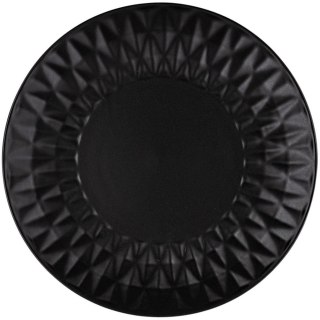 Talerz deserowy ceramiczny czarny SOHO 20cm NAVA 10-141-121