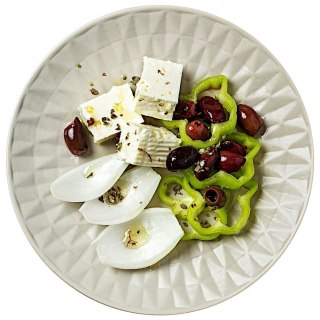 Talerz deserowy ceramiczny szary SOHO 20cm NAVA 10-141-131