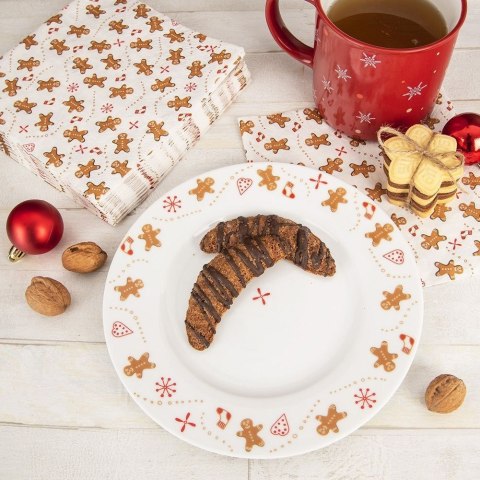 Talerz deserowy porcelanowy 20cm ORION 129566