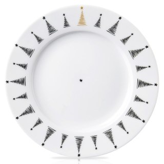 Talerz deserowy porcelanowy CHOINKA 20cm ORION 129583