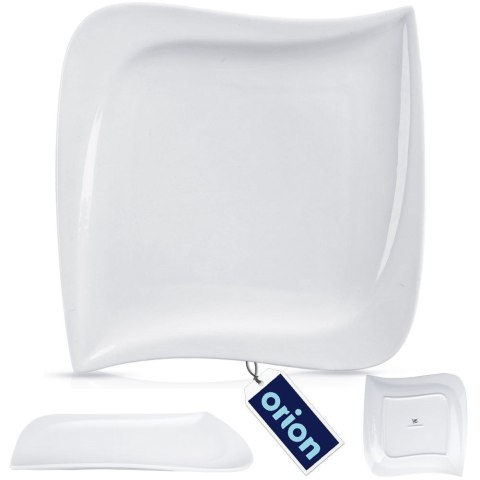 Talerz deserowy porcelanowy MONA 21.5x21.5cm ORION 129502