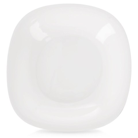 Talerz obiadowy głęboki szklany LUNA 21cm 500ml ORION 129551