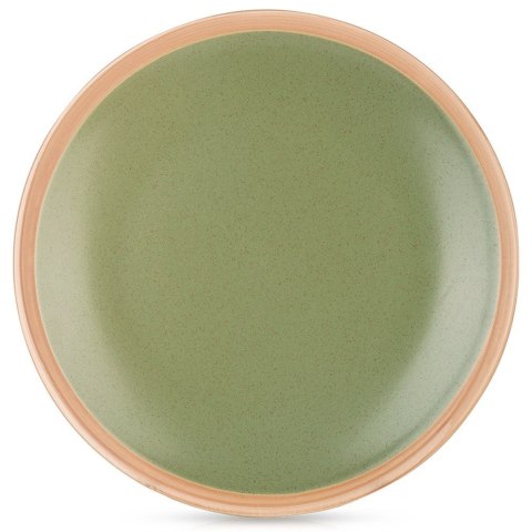 Talerz obiadowy płytki ceramiczny zielony ARTHENA GREEN 27cm NAVA 10-141-060