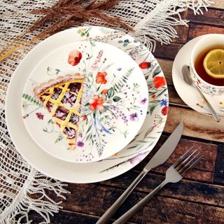 Talerz obiadowy płytki porcelanowy MAKI 27cm ORION 129115