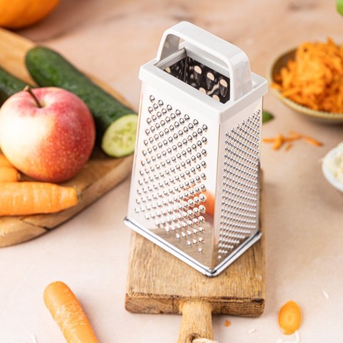 Tarka do warzyw, 4-stronna, stal nierdzewna, KINGHOFF KH-1986