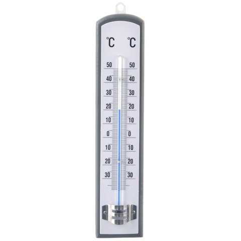 Termometr drewniany zewnętrzny i wewnętrzny do pokoju analog 21cm ORION 830229