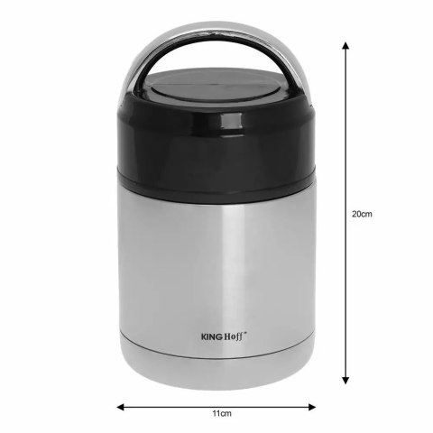 TERMOS OBIADOWY STALOWY KiNGHOFF 0.65L KH-4374