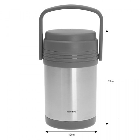 TERMOS OBIADOWY STALOWY KiNGHOFF 1.5L KH-4075