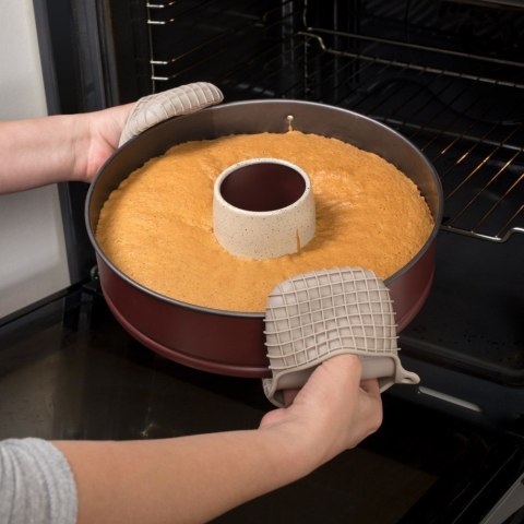 TORTOWNICA ROZPINANA FORMA DO BABKI Z KOMINEM GRANITOWA OKRĄGŁA 28CM TERRESTRIAL NAVA 10-103-174