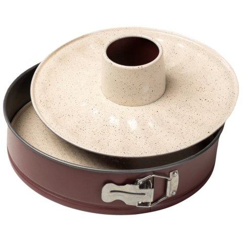 TORTOWNICA ROZPINANA FORMA DO BABKI Z KOMINEM GRANITOWA OKRĄGŁA 28CM TERRESTRIAL NAVA 10-103-174