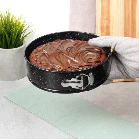 TORTOWNICA ROZPINANA GRANITOWA FORMA OKRĄGŁA 20CM VILDE 279015