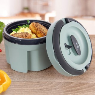 Termos obiadowy duży stalowy na obiad zupę TERMO 2,4L ORION 128529