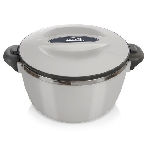 Termos obiadowy stalowy termomisa na zupę lody duży szary TERMO 2L ORION 128522