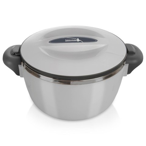 Termos obiadowy stalowy termomisa na zupę lody szary TERMO 900 ml ORION 128520
