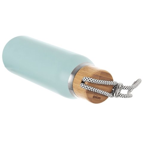 Termos stalowy niebieski próżniowy butelka termiczna 580 ml ORION 830638